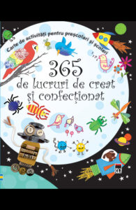 Copertă carte 365 de lucruri de creat și confecționat Copertă carte 365 de lucruri de creat și confecționat