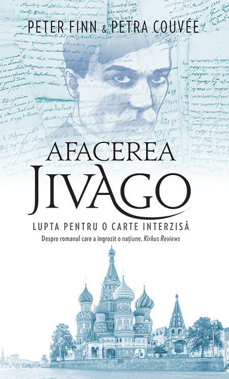 Coperta cărții Afacerea Jivago de Peter Finn și Petra Couvee