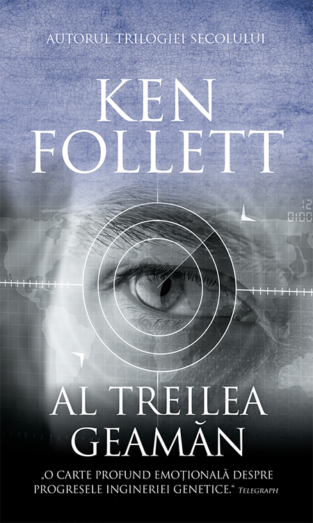 Copertă carte Al treilea geamăn Coperta cărții Al treilea geamăn de Ken Follett