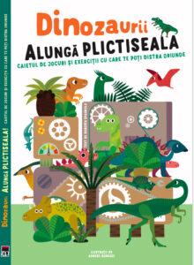 Coperta cărții Dinozaurii alungă plictiseala de Brian Klaas