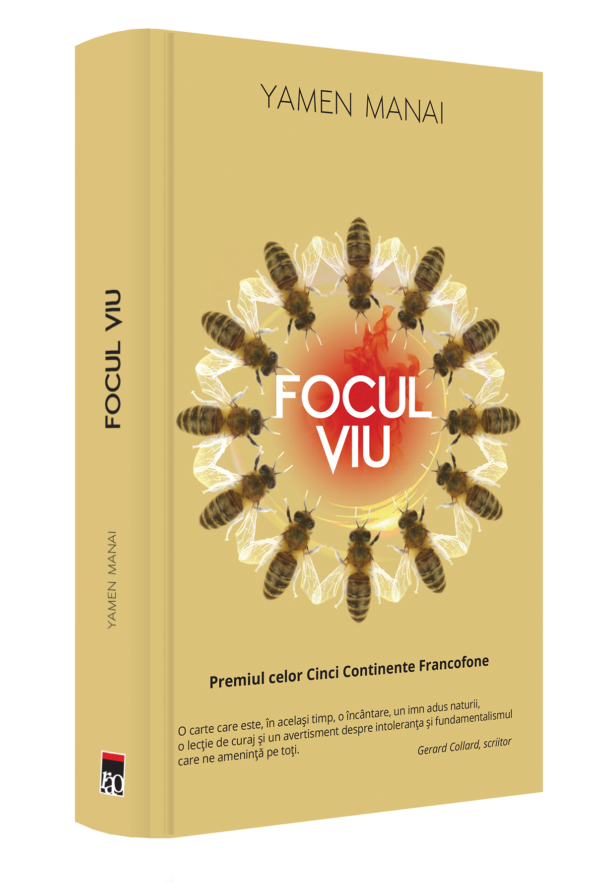 Copertă carte Focul viu Copertă carte Focul viu de Yamen Manai