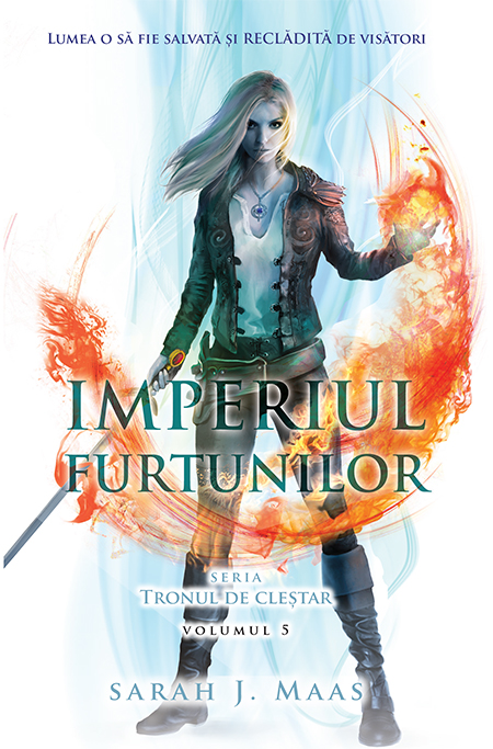 Copertă carte Imperiul furtunilor Copertă carte Imperiul furtunilor de Sarah J. Maas