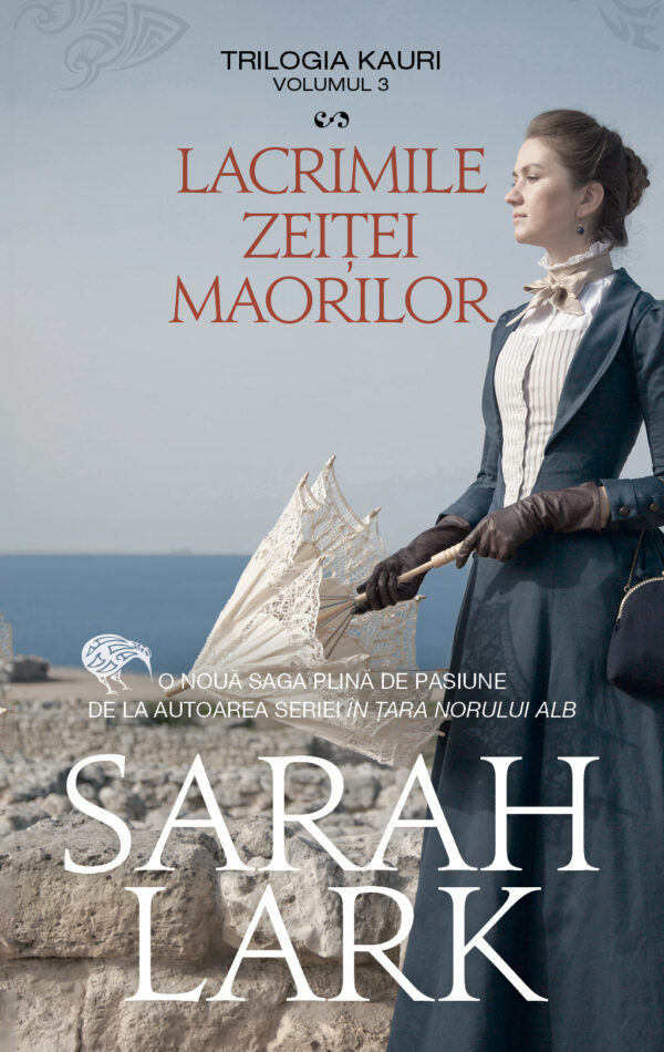 Coperta cărții Lacrimile zeiței maorilor de Sarah Lark