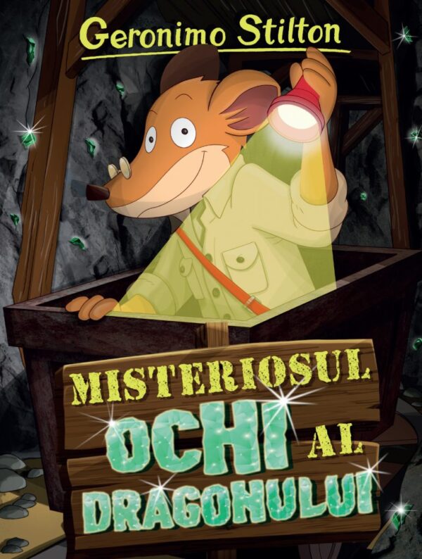 Copertă carte Misteriosul ochi al dragonului de Geronimo Stilton