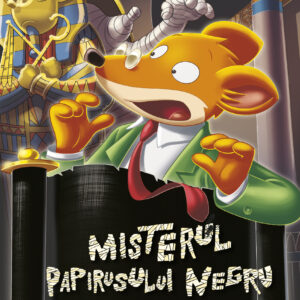 Copertă carte Misterul papirusului negru - vol. 10, Geronimo Stilton