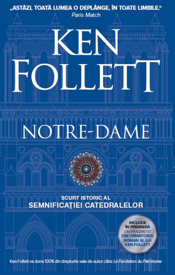 Copertă carte Notre-Dame de Ken Follett