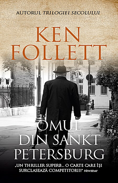 Copertă carte Omul din Sankt Petersburg de Ken Follett