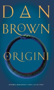 Copertă carte Origini de Dan Brown