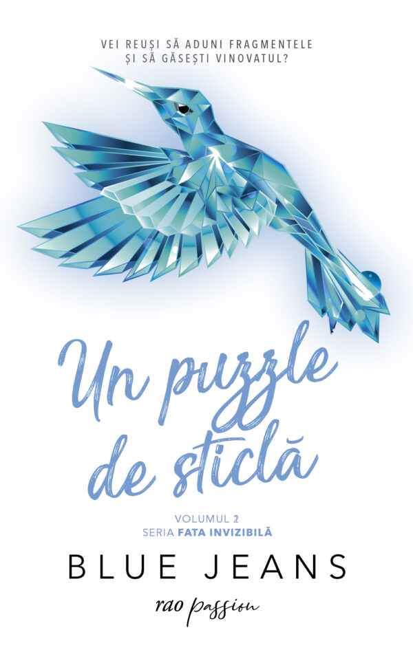 Copertă carte Un puzzle de sticlă Copertă carte Un puzzle de sticlă de BLUE JEANS