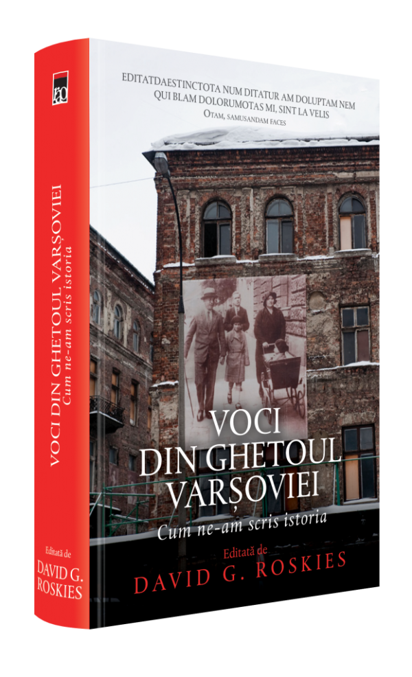 Copertă carte Voci din ghetoul Varșoviei Copertă carte Voci din ghetoul Varșoviei de David G. Roskies