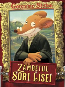 Copertă carte Zâmbetul Șori Lisei Copertă carte Zâmbetul șorii Lisei de Geronimo Stilton