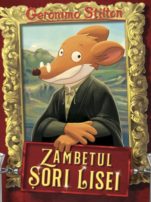 Copertă carte Zâmbetul șorii Lisei de Geronimo Stilton