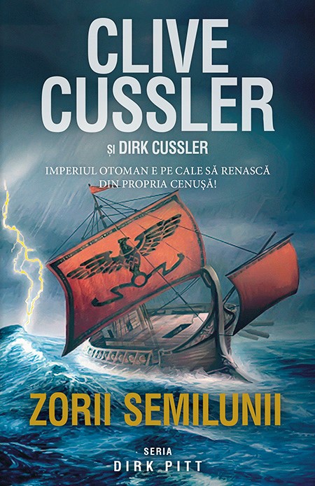 Copertă carte Zorii semilunii (Seria Dirk Pitt) Copertă carte Zorii semilunii (Seria Dirk Pitt) de Clive Cussler