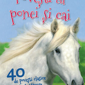 Coperta cărții 40 de povești cu ponei și cai Copertă carte 40 de povești cu ponei și cai de Vic Parker