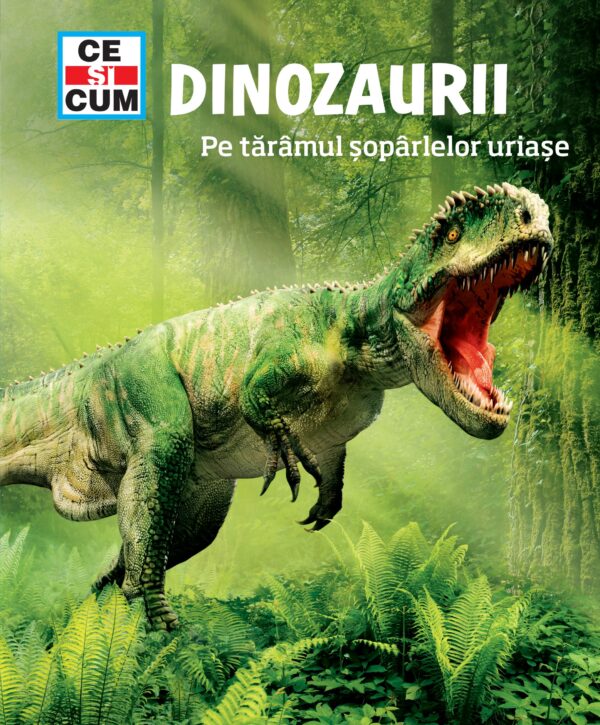 Coperta cărții CSC - Dinozaurii Copertă carte CSC - Dinozaurii de Rainer Crummenerl