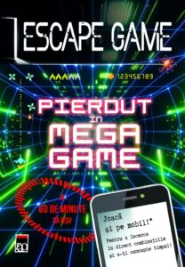 Copertă carte Escape Game. Pierdut în Mega Game de Nicolas Trenti