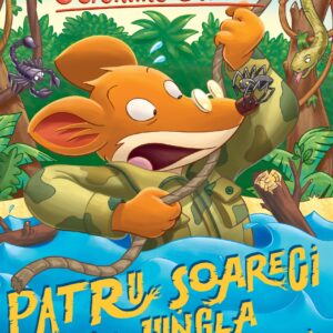 Copertă carte Patru șoareci în jungla neagră de Geronimo Stilton