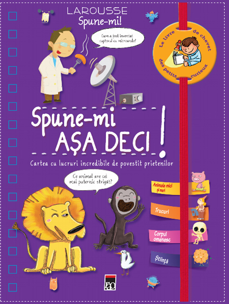 Coperta cărții Spune-mi așa deci de la Larousse