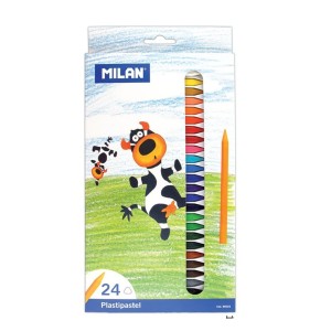 Creioane cerate 24 culori MILAN 022R24