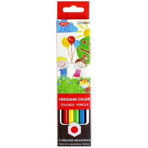 Creion color 6 culori DACO CC306