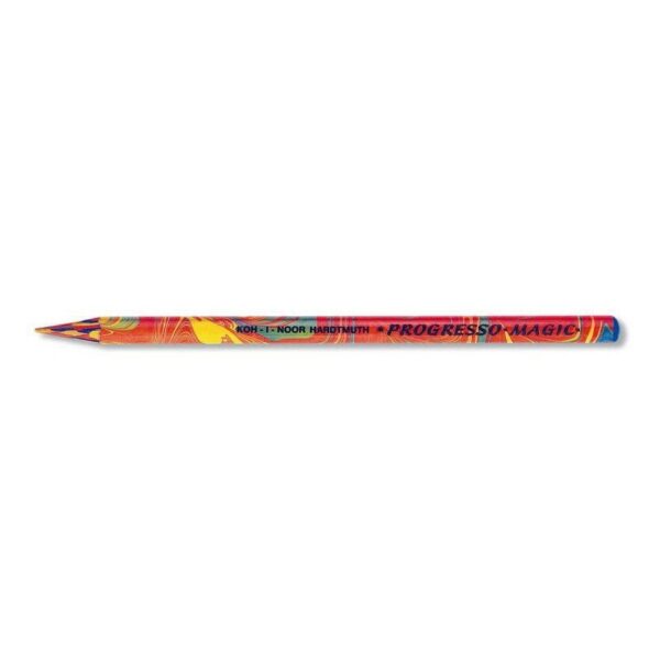 Creion cu mină multicoloră Progresso Magic Koh-I-Noor, 12/cutie Creion cu mină multicoloră Progresso Magic Koh-I-Noor, 12/cutie