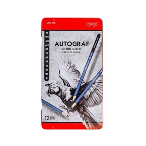 Creion negru 6H-8B autograf daco CG7312