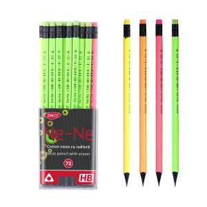 Creion negru CU radiera ne-ne daco CG201