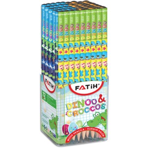 Creion negru dinoo&croccos fatih 16830