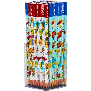 Creion negru super heroes fatih 17730