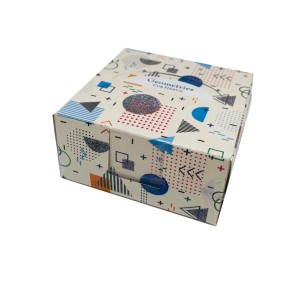 Cub hârtie alb cu suport carton Geometries GENERAL CUBGEOMETRIES