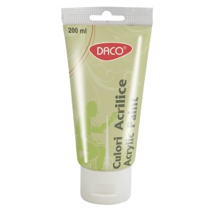 Culoare acrilică 200 ml DACO galben fluorescent CU3200GFL