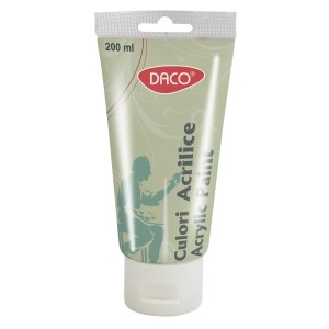 Culori acril 200 ml DACO verde metalizat CU3200VMT
