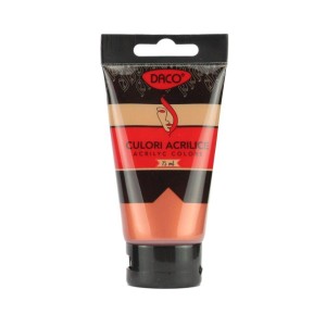 Culoare acrilică 75 ml DACO maro metalic CU375MM