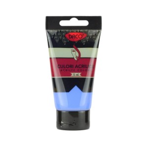 Culoare acrilică DACO 75 ml albastru cobalt CU375ACO