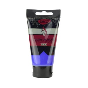 Culoare acrilică 75 ml DACO albastru ultramarin CU375AUL