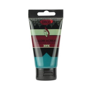 Culoare acrilică 75 ml DACO verde turcoaz CU375VT