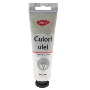 Culoare ulei DACO 100 ml argintiu CU4100AG