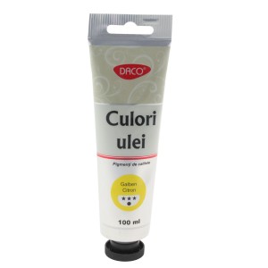 Culoare ulei DACO 100 ml galben citron CU4100GCT