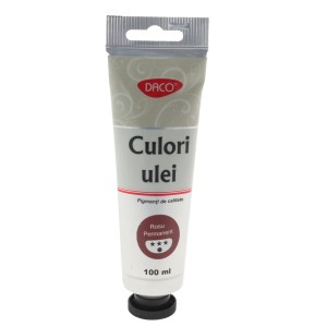 Culoare ulei DACO 100 ml roșu permanent CU4100RP