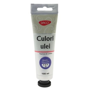 Culoare în ulei DACO 100 ml albastru ultramarin CU4100AUL