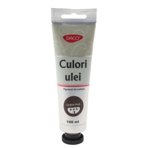 Culoare în ulei DACO umbră arsă 100 ml CU4100UA