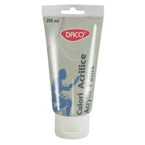 Culori acril 200 ml DACO albastru metalizat CU3200AMT