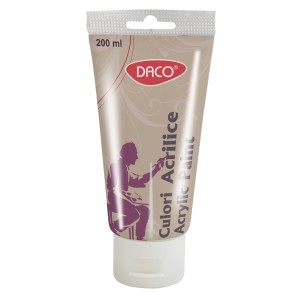 Culoare acrilică 200 ml DACO roșu metalizat CU3200RMT
