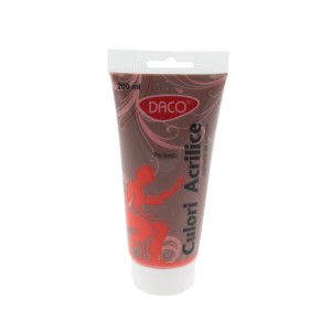 Culori acril 200 ml DACO roșu vermilon CU3200RV