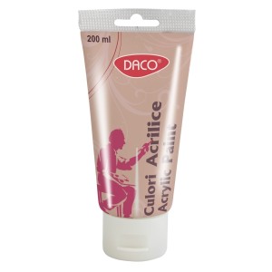 Culori acril 200 ml DACO roz fluorescent CU3200RZFL