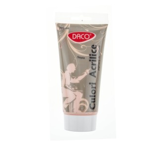 Culoare acrilică 200 ml DACO Sepia CU3200S