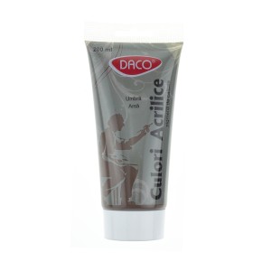 Culori acril 200 ml DACO umbră arsă CU3200UA