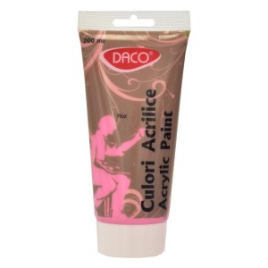 Culoare acrilică 200 ml DACO roz CU3200RZ