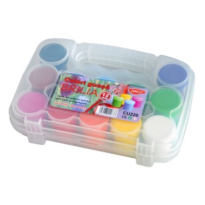 Culori guașă 12 culori x 20 ml Brilia DACO CU220