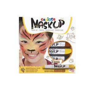 Culori pentru piele set 3 Animals CARIOCA 43048